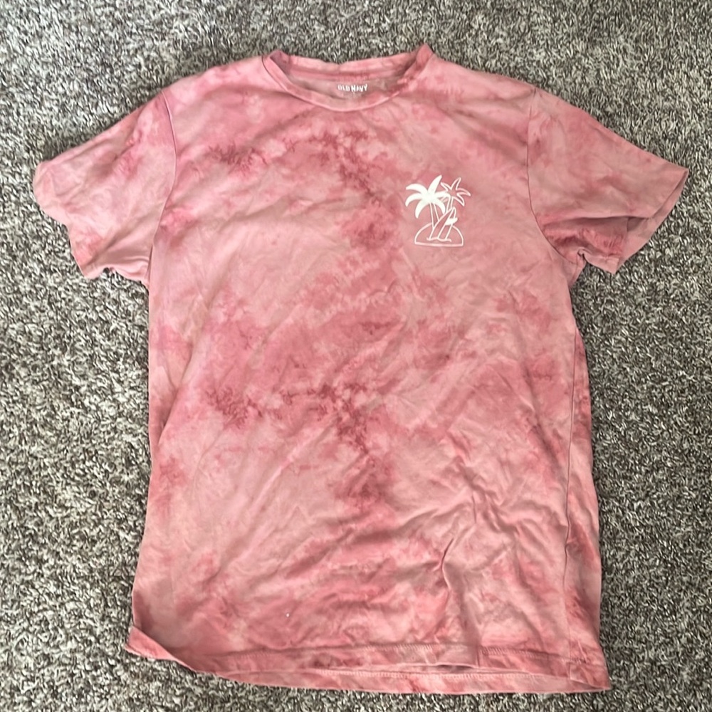 Pink old navy graphic tee